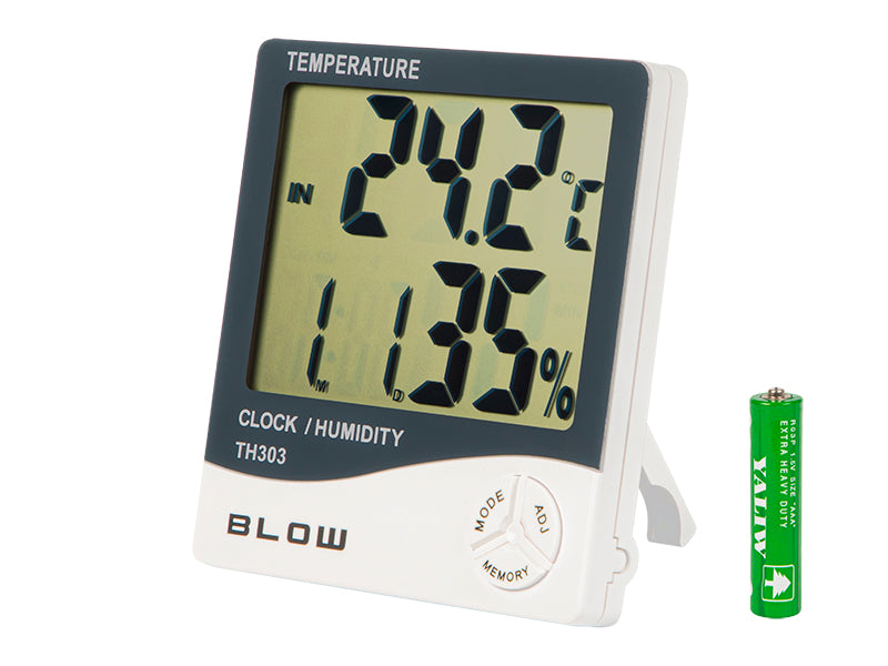 Blow Weather stations, thermometers, and – 50-303# Blow TH303 Thermohygrometer Weather Station`