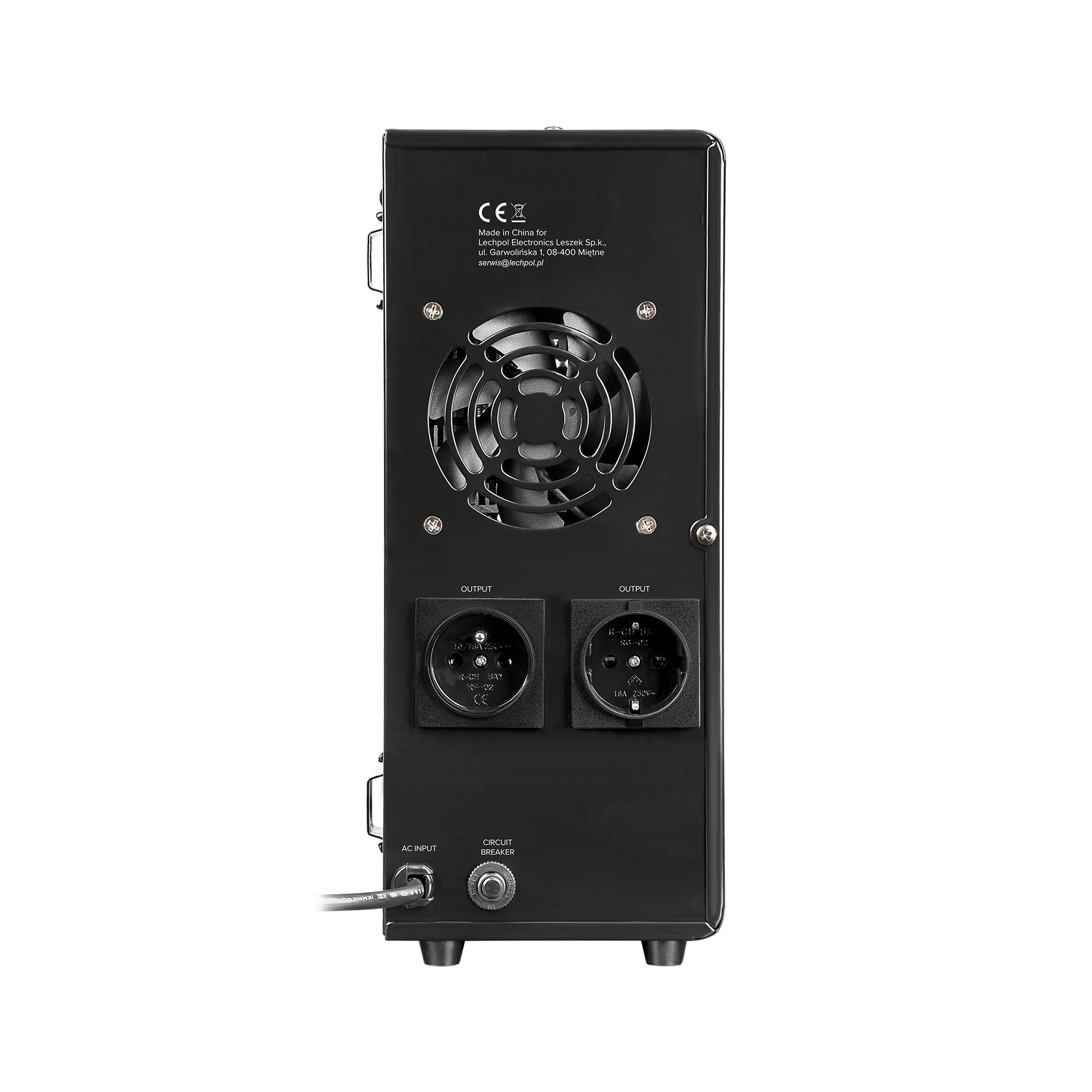 Rebel Rebel POWER-500 Wall-Mounted Emergency Power Supply - Inverter with Pure Sine Wave Output and Charging Function 12V 230V 500VA/300W – image 15