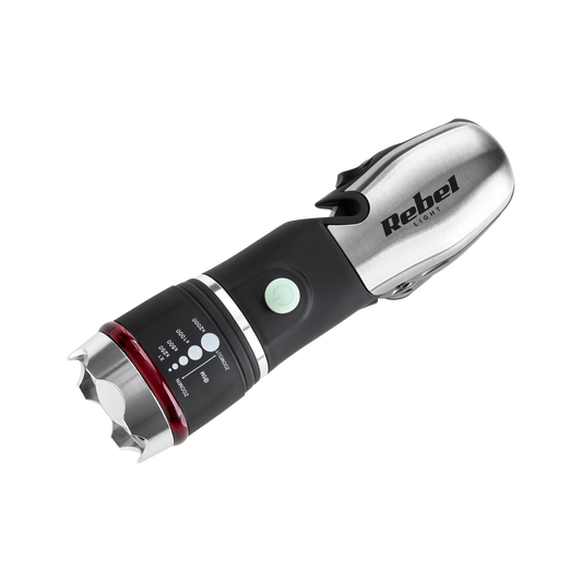 Rebel Flashlights, hand lamps, headlamps, tourist lamps and – Rebel multi-function flashlight