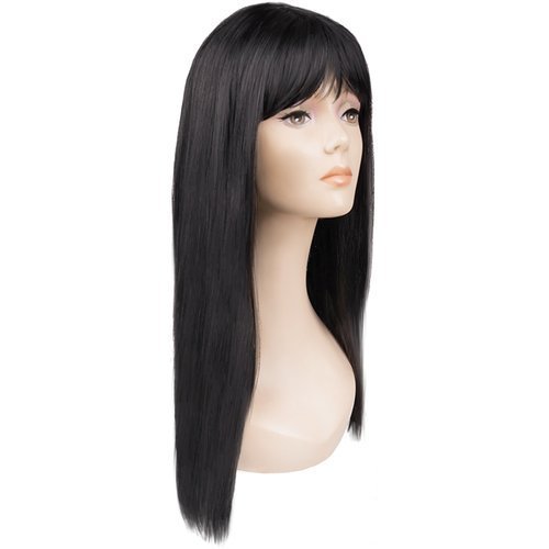 SOULIMA Hair, Wigs, and Accessories – Women's Long Black Wig P14833 – image 2