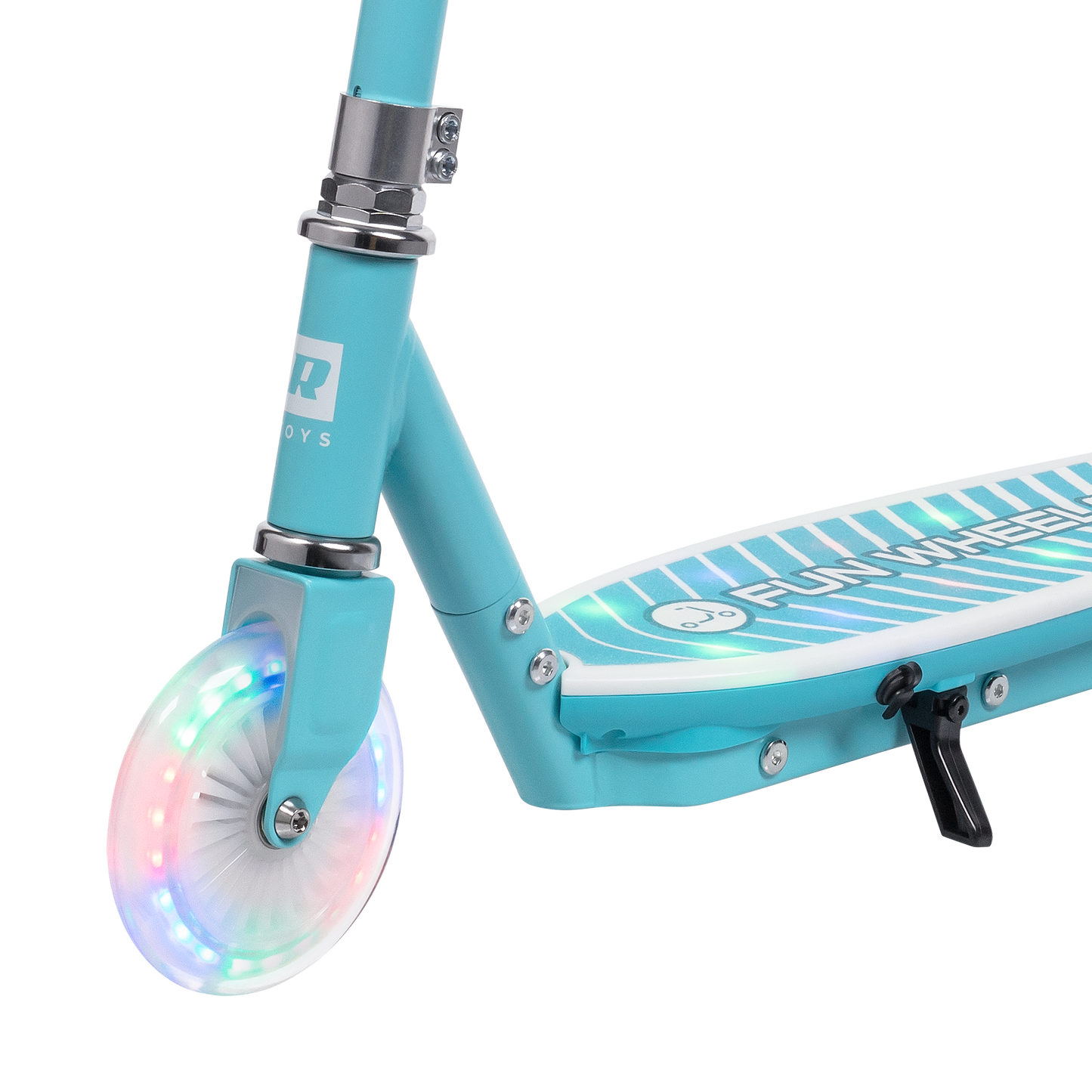 Rebel The remaining – FUN WHEELS LIGHT Blue Electric Scooter for Kids – image 3
