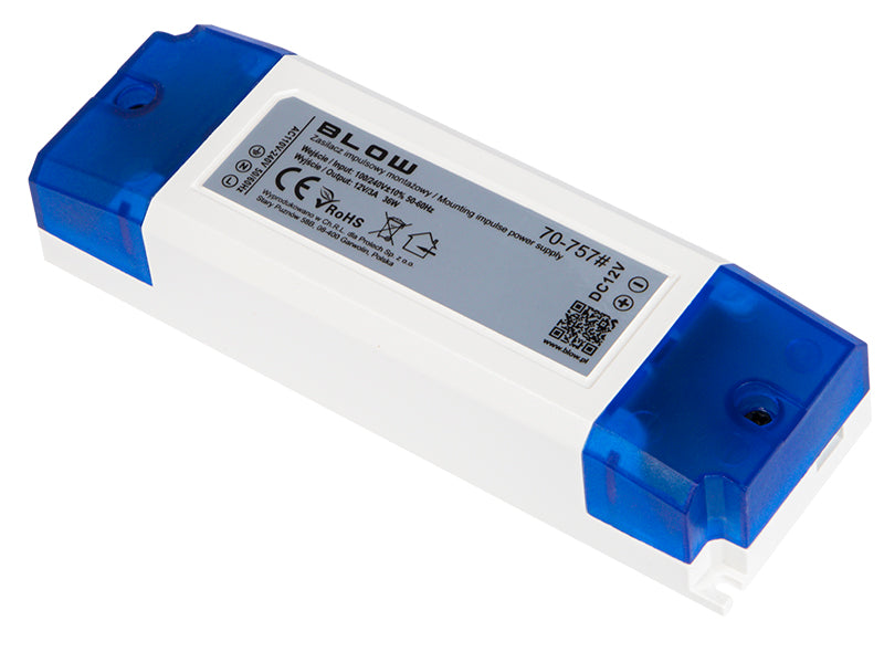 Blow Switching, industrial – 70-757# 12V/3A 36W Plastic Surface-Mount Switching Power Supply