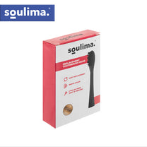 SOULIMA The remaining – Black Toothbrush Heads, 2-Pack, Soulima 26932 – image 2