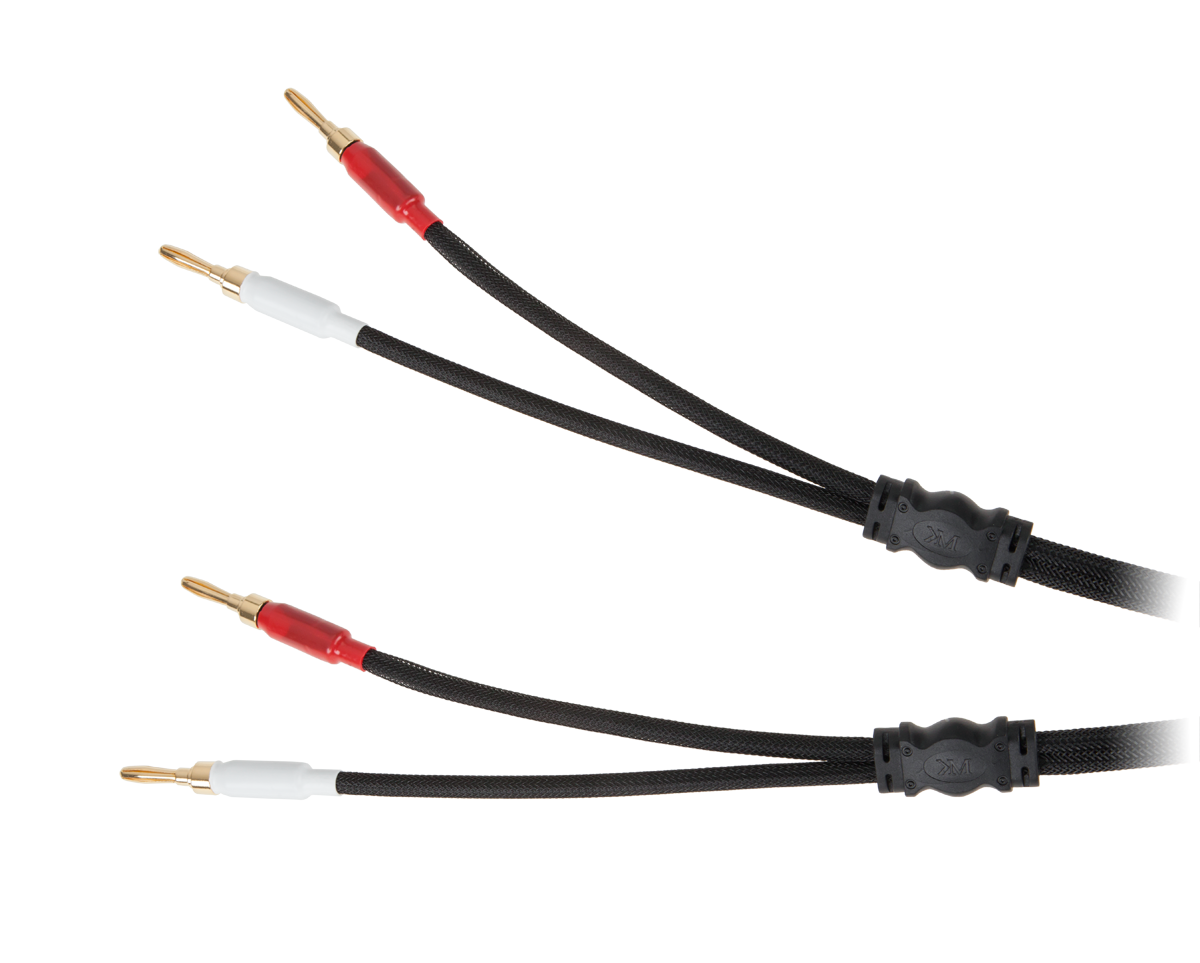 Kruger&Matz Speaker Cables – Kruger&amp;Matz 3.0m Speaker Cable (banana plugs)