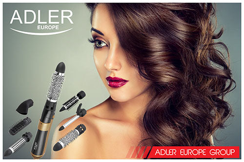 ADLER AD 2022 Hair Curler and Dryer - 1200 W - 6 Attachments - Travel Case – image 9
