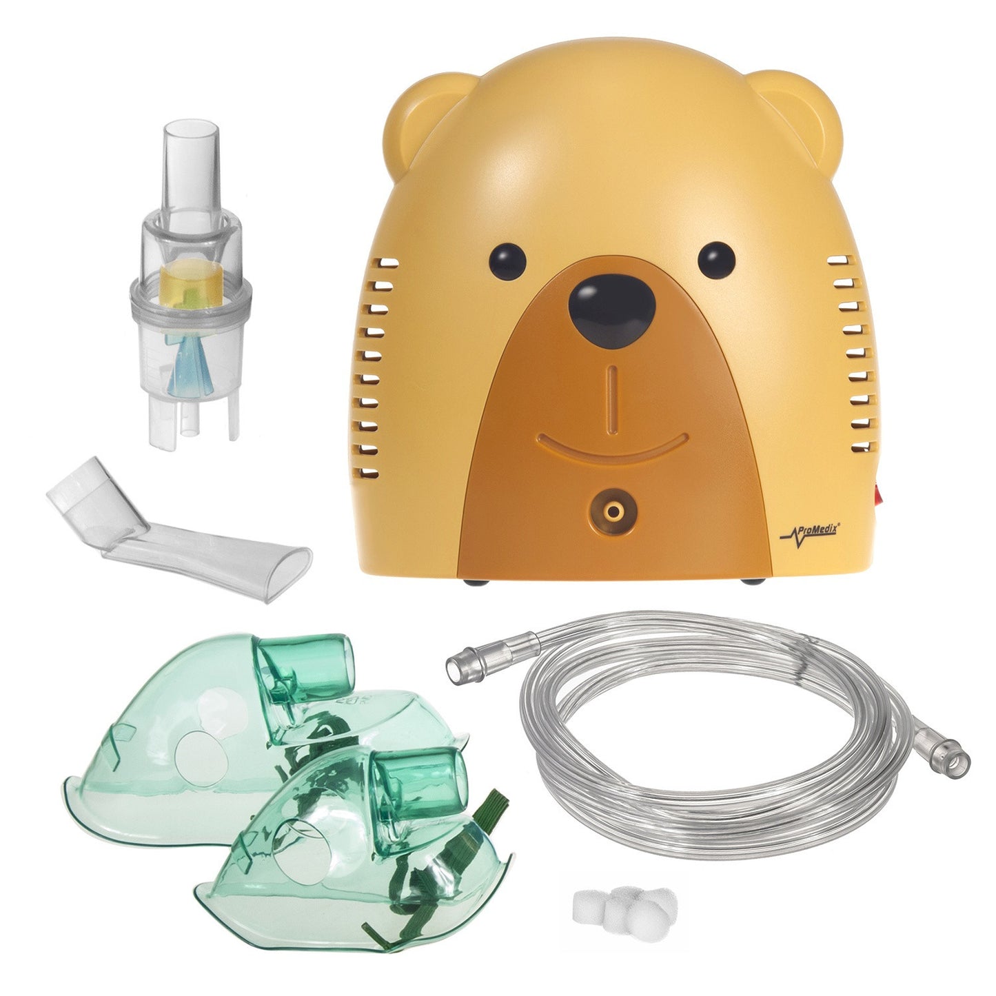 ProMedix Inhalers – Promedix Children's Inhaler, Bear, Nebulizer Set, Masks, Filters, PR-811 – image 2