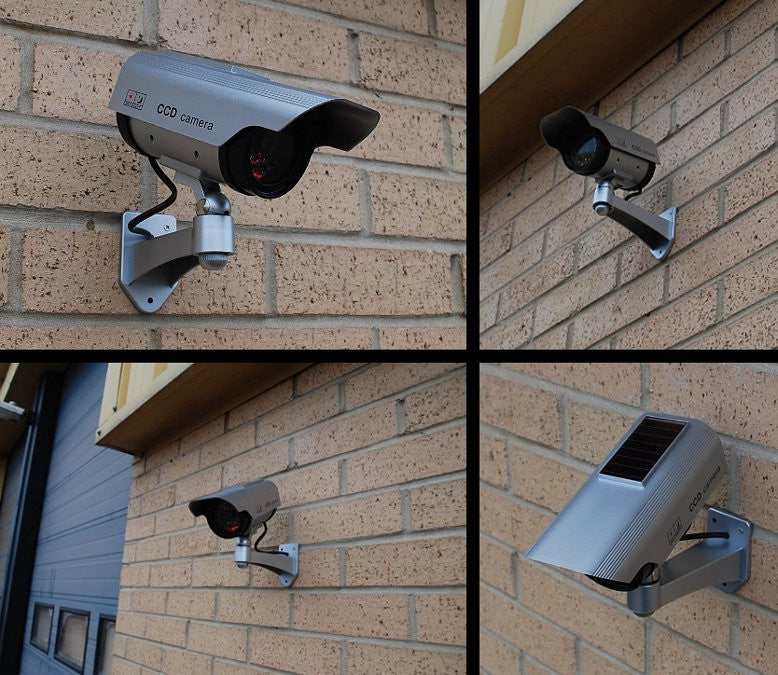 CE SOL1200 Dummy Camera - Solar-Powered Flashing LED - Free Sticker – image 3