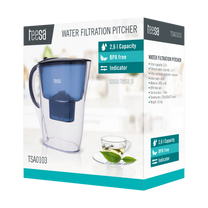 Teesa Jugs – 2.6-liter Blue Filter Pitcher – image 5