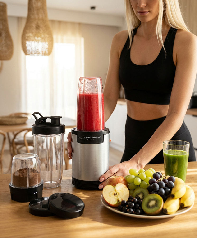Esperanza Mixers and Blenders – EKM030 Esperanza Nutri Blender Nutri Bomb 9-in-1 – image 7