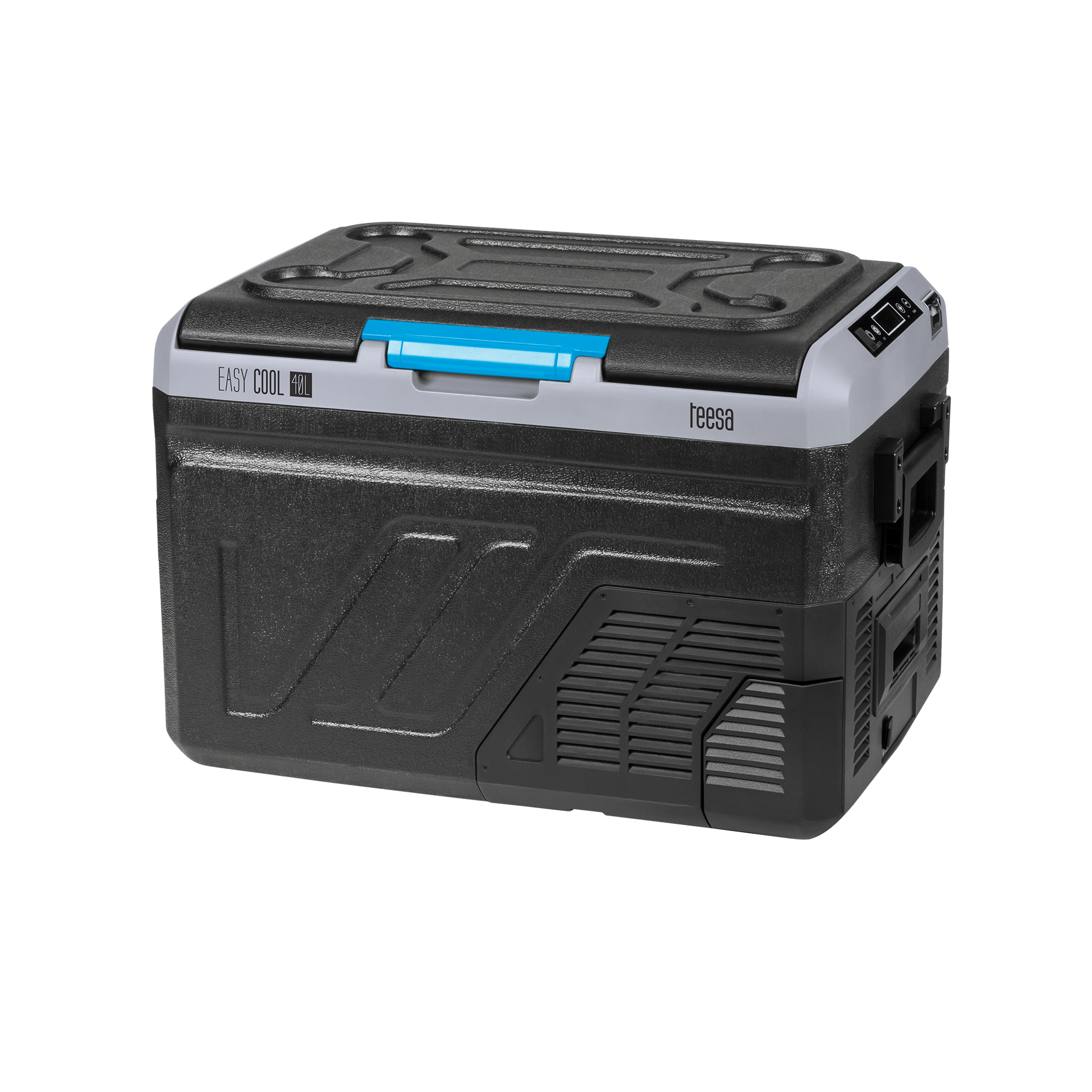 Teesa TEESA Professional Compressor-Style Travel Refrigerator with Freezing Function, 40L, DC 12/24, AC 230V