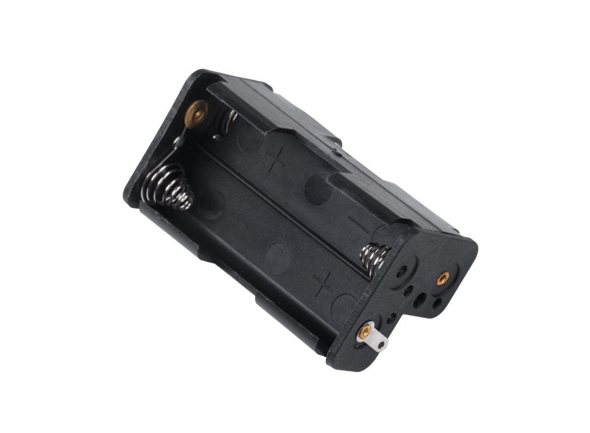 LP Containers and bins for batteries and – Angled 3xAA Battery Holder