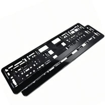 RTO Cosmetics, trunks – 2x black license plate frames, set of 2 – image 3