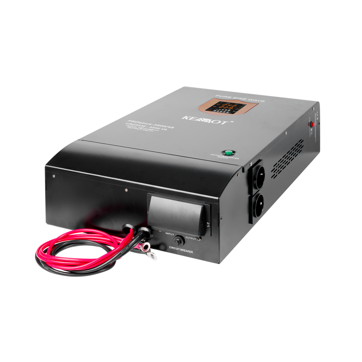 Kemot KEMOT PROsinus-3500/48 Emergency Power Supply—a pure sine wave inverter with a charging function—48V, 230V, 3500VA/2400W—wall-mounted – image 3