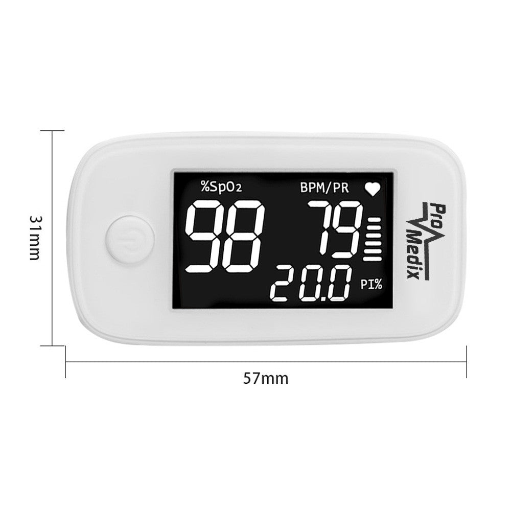 ProMedix Pulse – Promedix PR-870 1.5 HD LED Medical Finger Pulse Oximeter – image 7