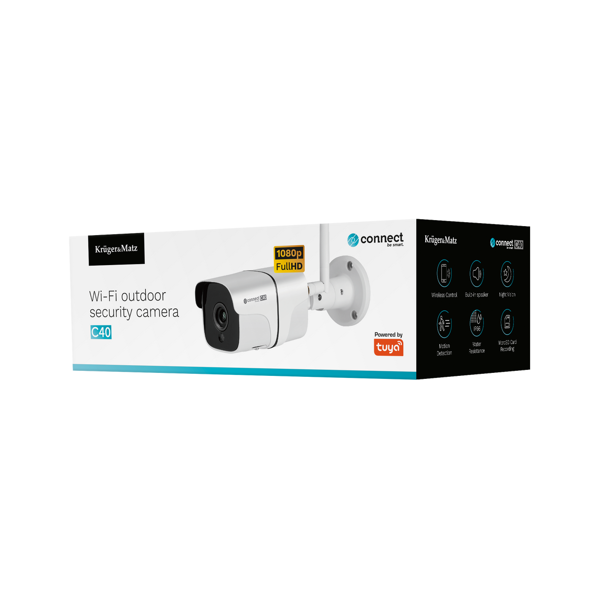 Kruger&Matz Cameras – Kruger&amp;Matz Connect C40 Tuya Outdoor Wi-Fi Camera – image 8