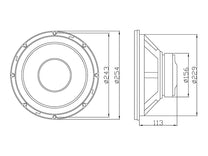 Blow Car Speakers – 30-533# Blow A-250 Speaker 8 ohms – image 2
