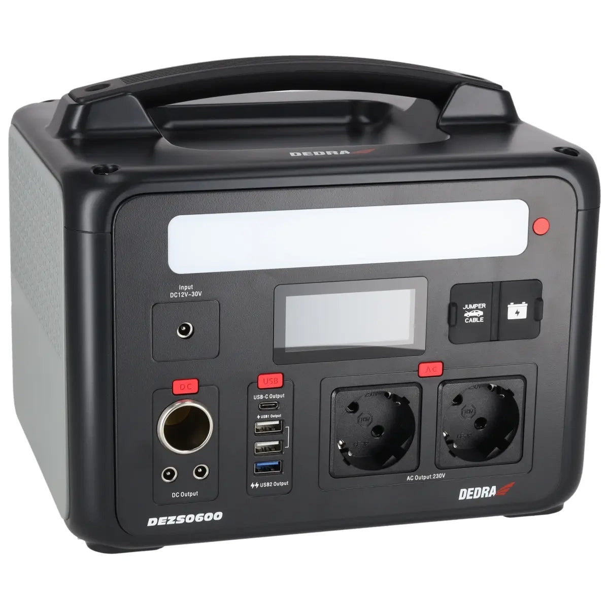 Dedra Emergency and Portable Power Sources – 600-watt power station – image 3