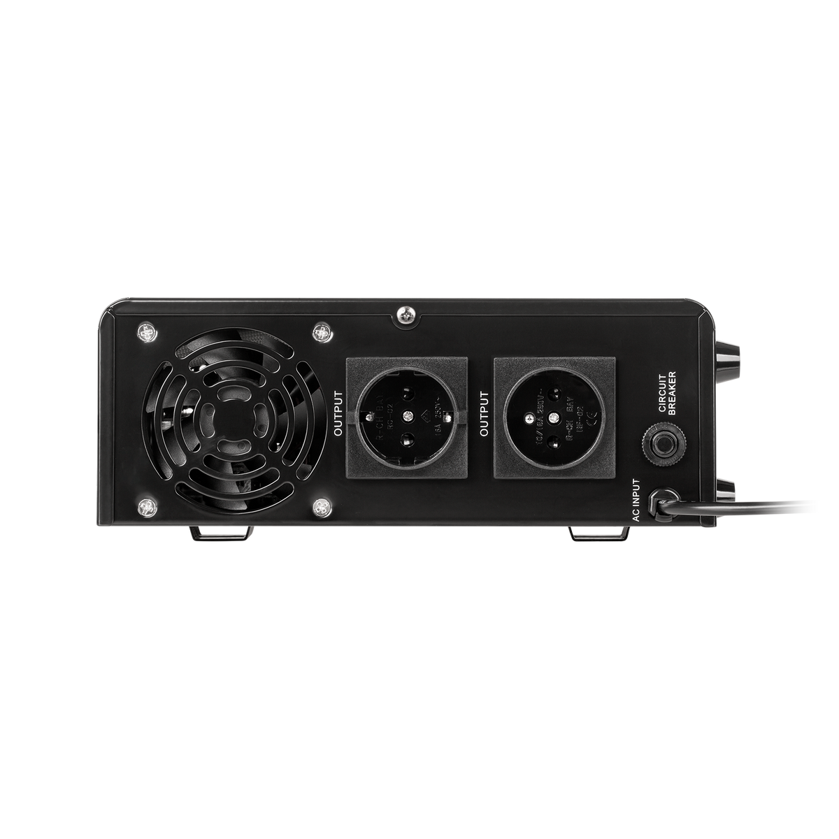 Kemot KEMOT PROsinus-500 Wall-Mounted Emergency Power Supply—a pure sine wave inverter with a charging function—12V, 230V, 500VA/300W – image 3
