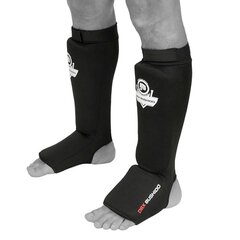 Step 1038 Profight PU shin guards black / XL