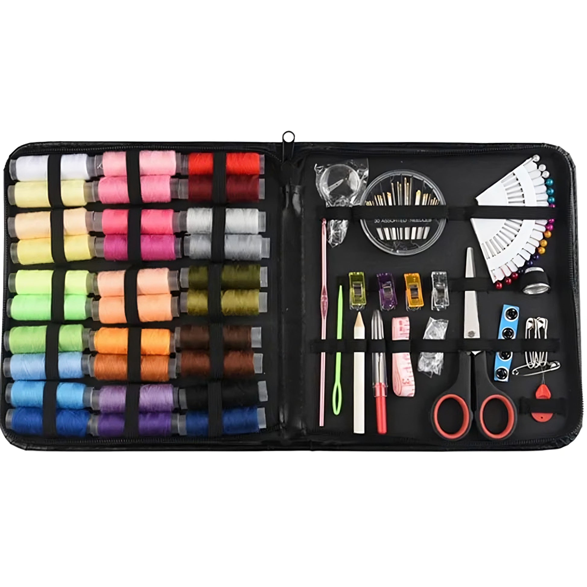 RTO Sewing kit, organizer for needles, thread, and safety pins, case 112 el-o642