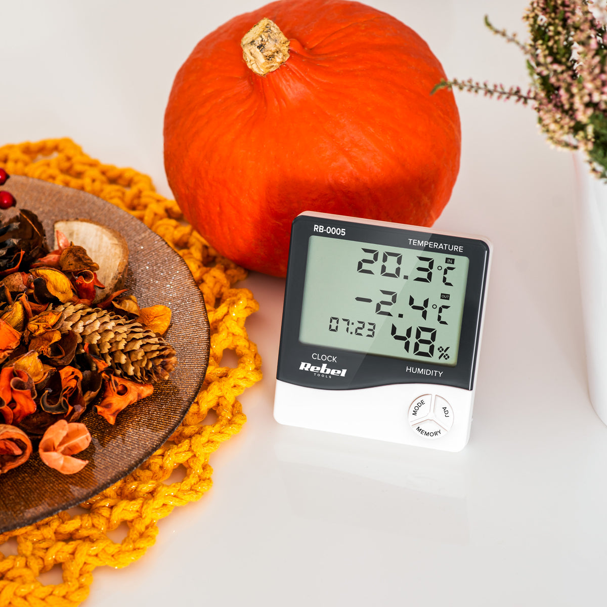 Rebel Weather stations, thermometers, and hygrometers – REBEL RB-0005 Weather Station – image 6