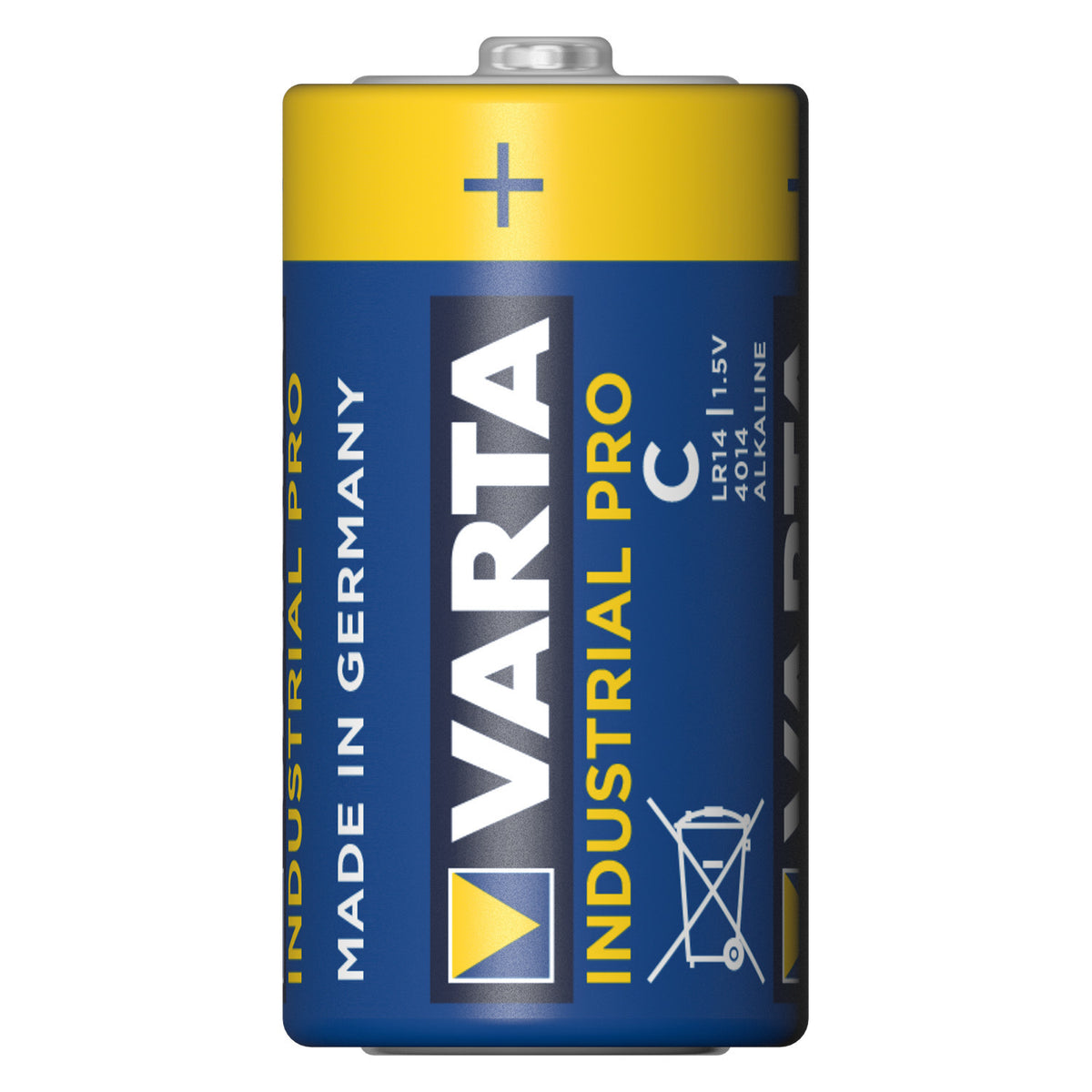 Varta 1x Varta Industrial 4014 R-14 LR14 C 1.5V Alkaline Battery