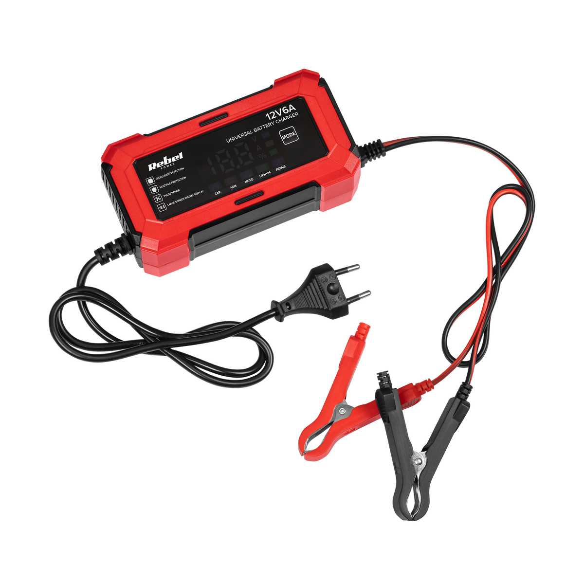 Rebel Universal Charger for AGM/LifePo4 Gel Batteries (2–100 Ah) – image 5