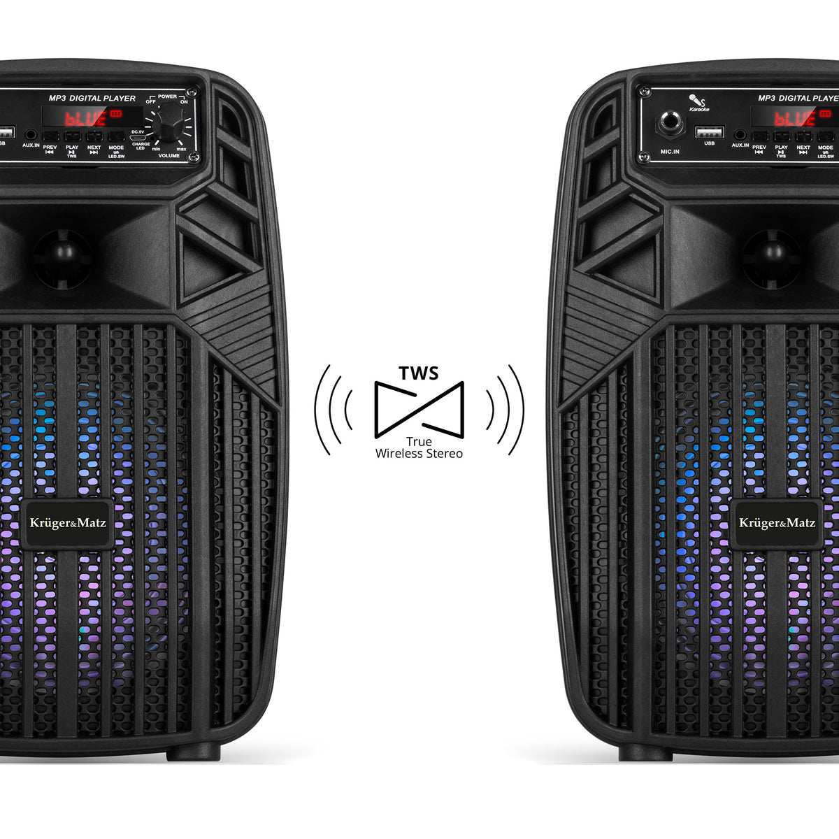 Kruger&Matz Portable Speakers – Kruger&amp;Matz Music Box Mini Portable Wireless Speaker – image 6