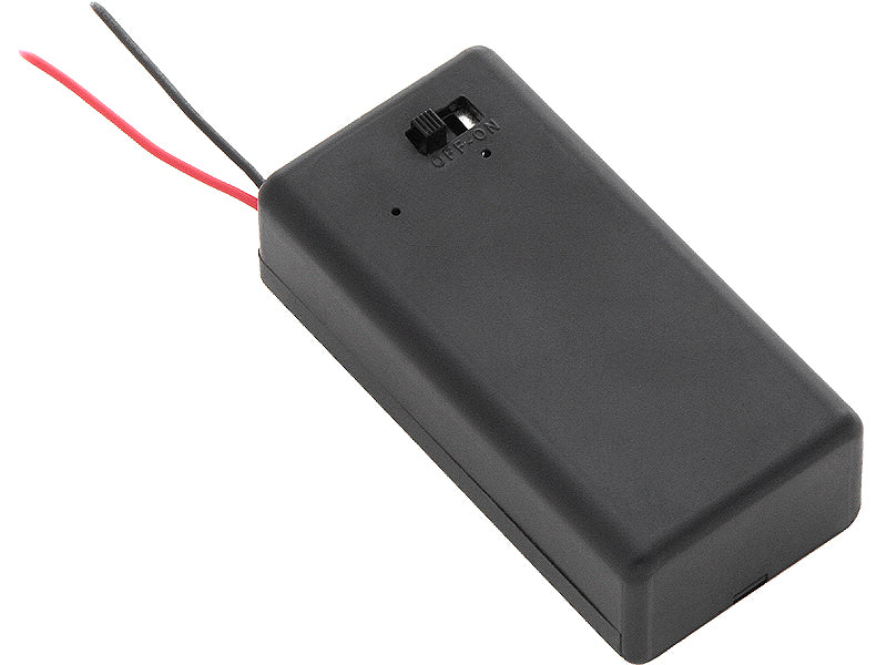 Blow Containers – 3142# Battery compartment, type 6f22, with lid and switch