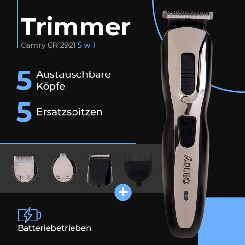 CAMRY Shavers – CR 2921 5-in-1 Trimmer – image 5