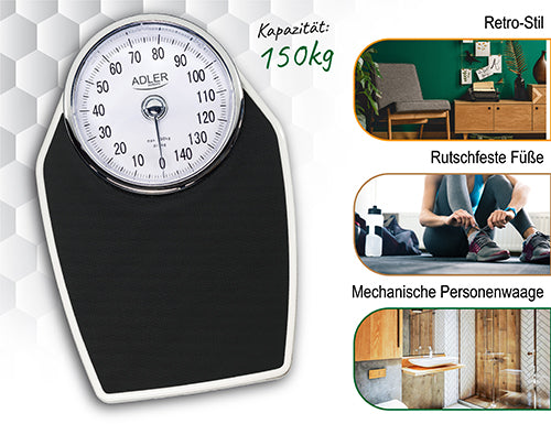 ADLER Bathroom Scales – AD 8177 Bathroom Scale - Mechanical – image 7