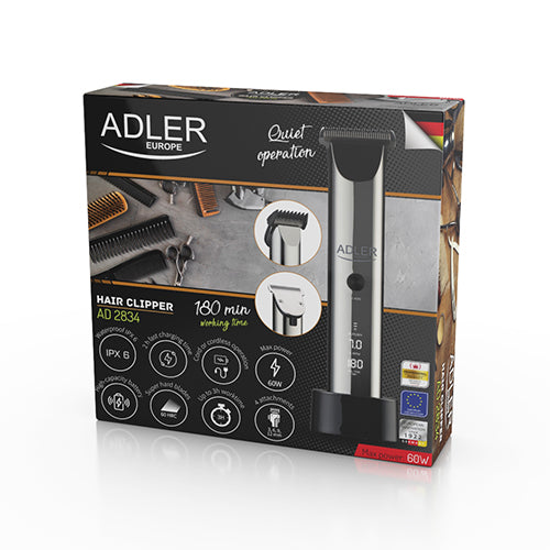 ADLER Hair Clippers – AD 2834 Hair Clipper with LCD Display – image 9