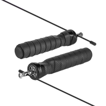 Rebel Boxing jump rope with rubber handle, 2x100g weights, and metal bearing, 300 cm, adjustable, REBEL ACTIVE – image 3