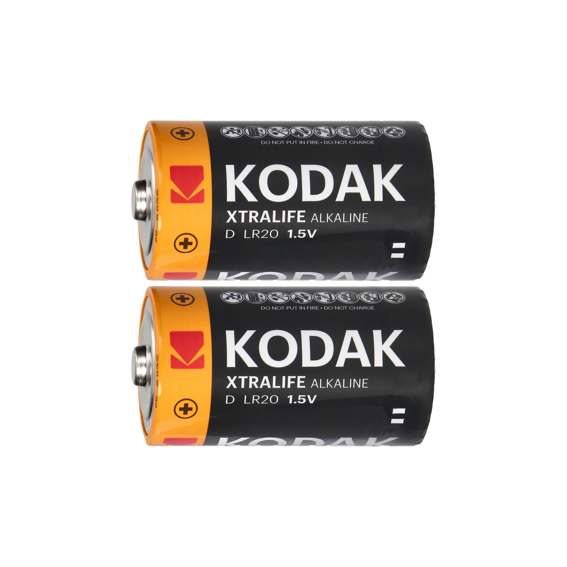 Orno Alkaline, coin-cell, and – Kodak XTRALIFE Alkaline KD-2 LR20 Batteries, 2-pack