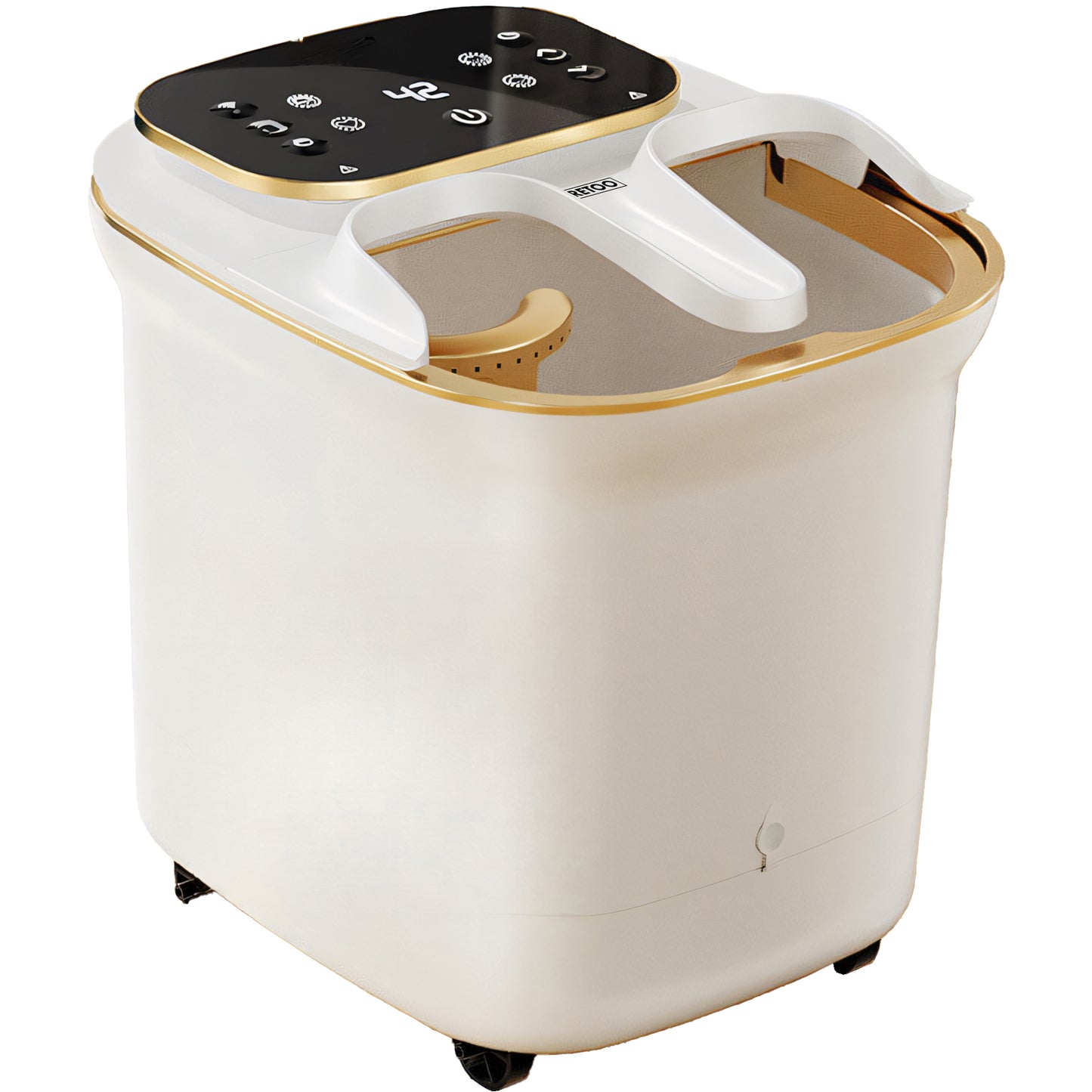 RTO Water Foot Massager, Heated Leg Hydromassager with Rollers and LCD Display, 500W, ER1111 – image 3