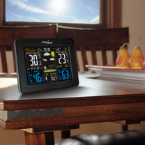 GreenBlue GreenBlue Wireless Weather Station, Color Display, with DCF System and Moon Phases, GB523 – image 3