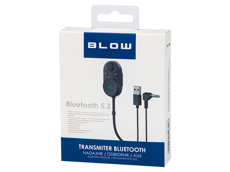 Blow 74-171# BT Blow Transmitter with USB Cable + AUX Hands-Free Kit – image 3