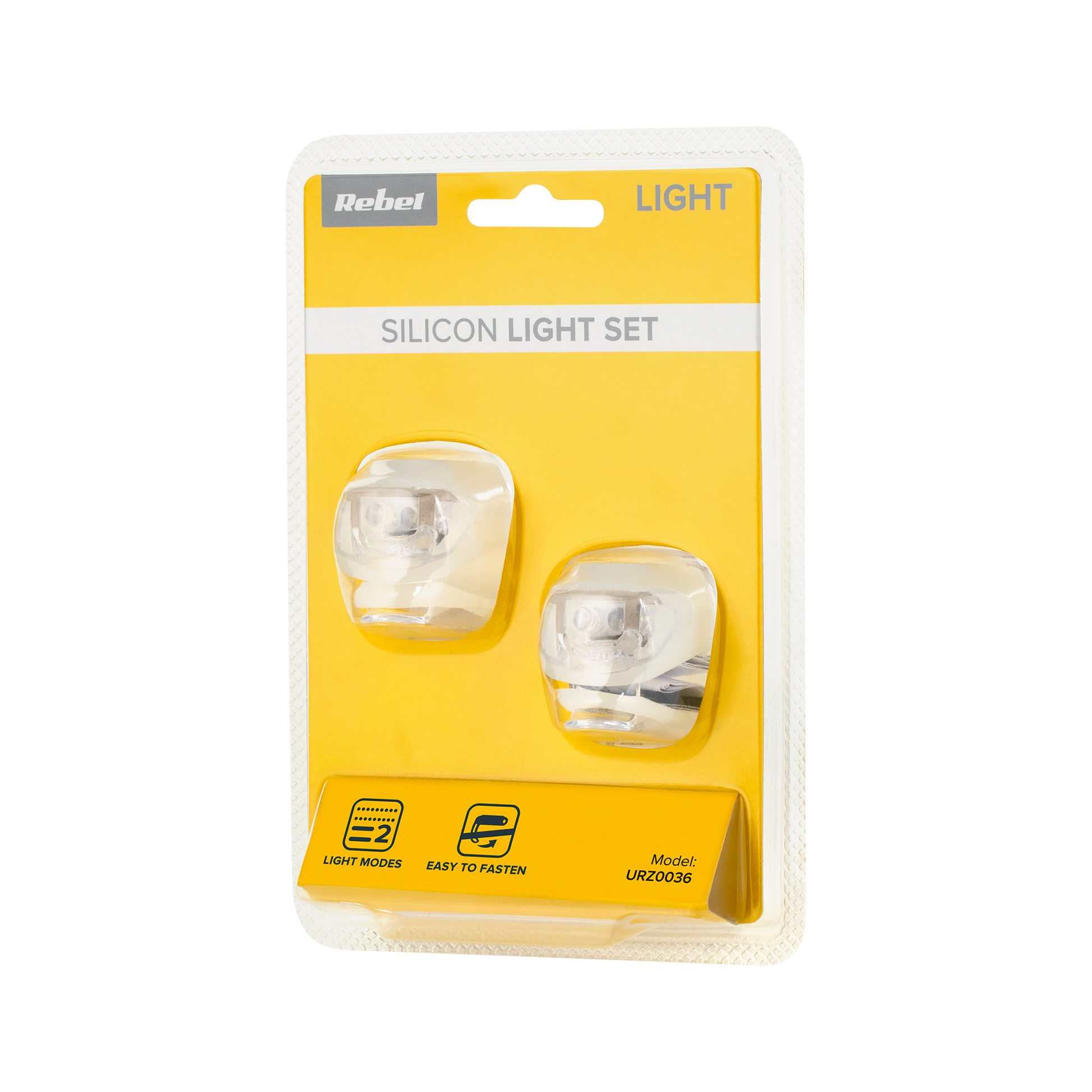 Rebel Bicycle parts and accessories – Set of bicycle lights (silicone) – image 3