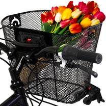 RTO The remaining – Metal Bike Basket—Large City Bike Handlebar Basket—Click – image 4
