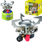 Tourist stove for gas for gas-cards (incense or valve) ATOS piezo zipnik 1.8kW