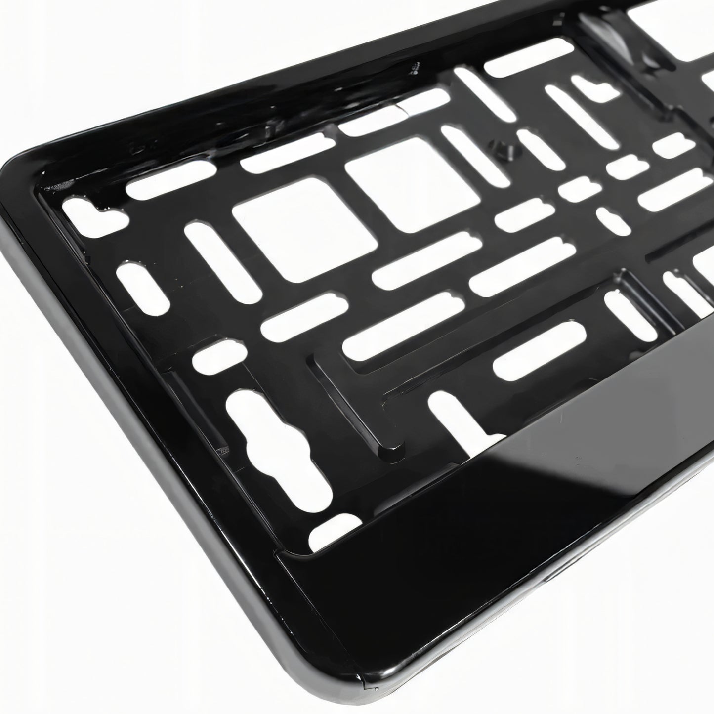 RTO Cosmetics, trunks – 2x black license plate frames, set of 2 – image 2
