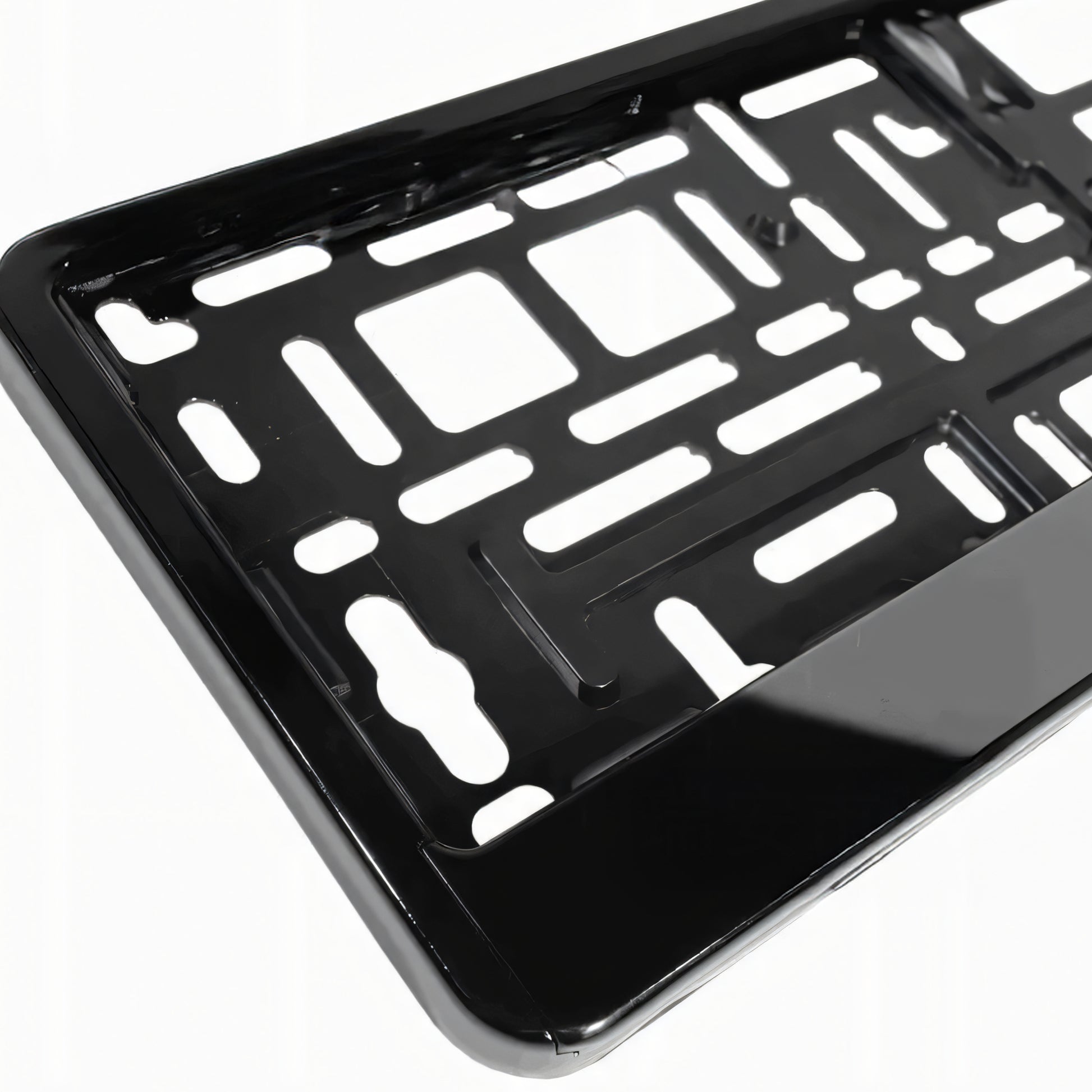 RTO Cosmetics, trunks – 2x black license plate frames, set of 2 – image 2