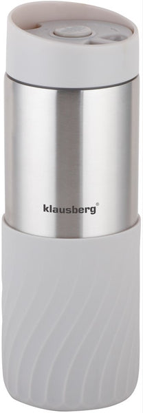 Klausberg Thermal mugs, thermoses and – Thermal mug, beige, 280 ml, Klausberg – image 2