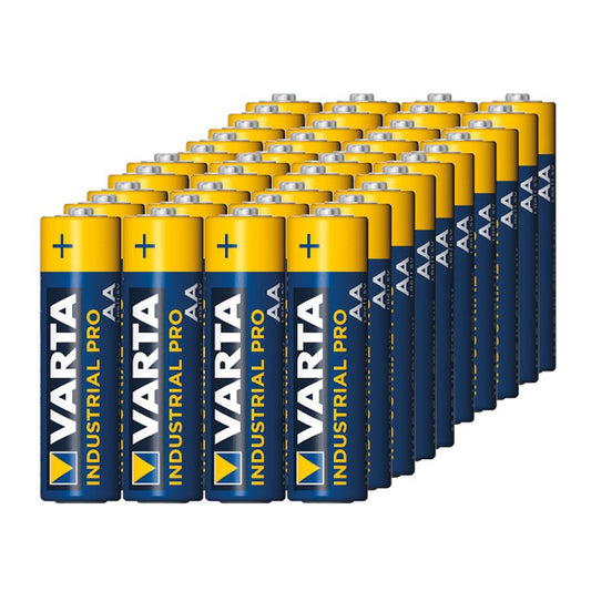 Varta 40 R-06 LR6 AA 1.5V Alkaline Batteries by Varta Industrial (pack of 4)