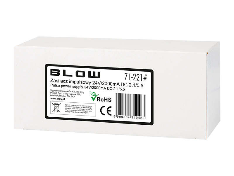 Blow Switching, industrial – 71-216# Switching power supply 15 V/2,000 mA 2.1/5.5 – image 7