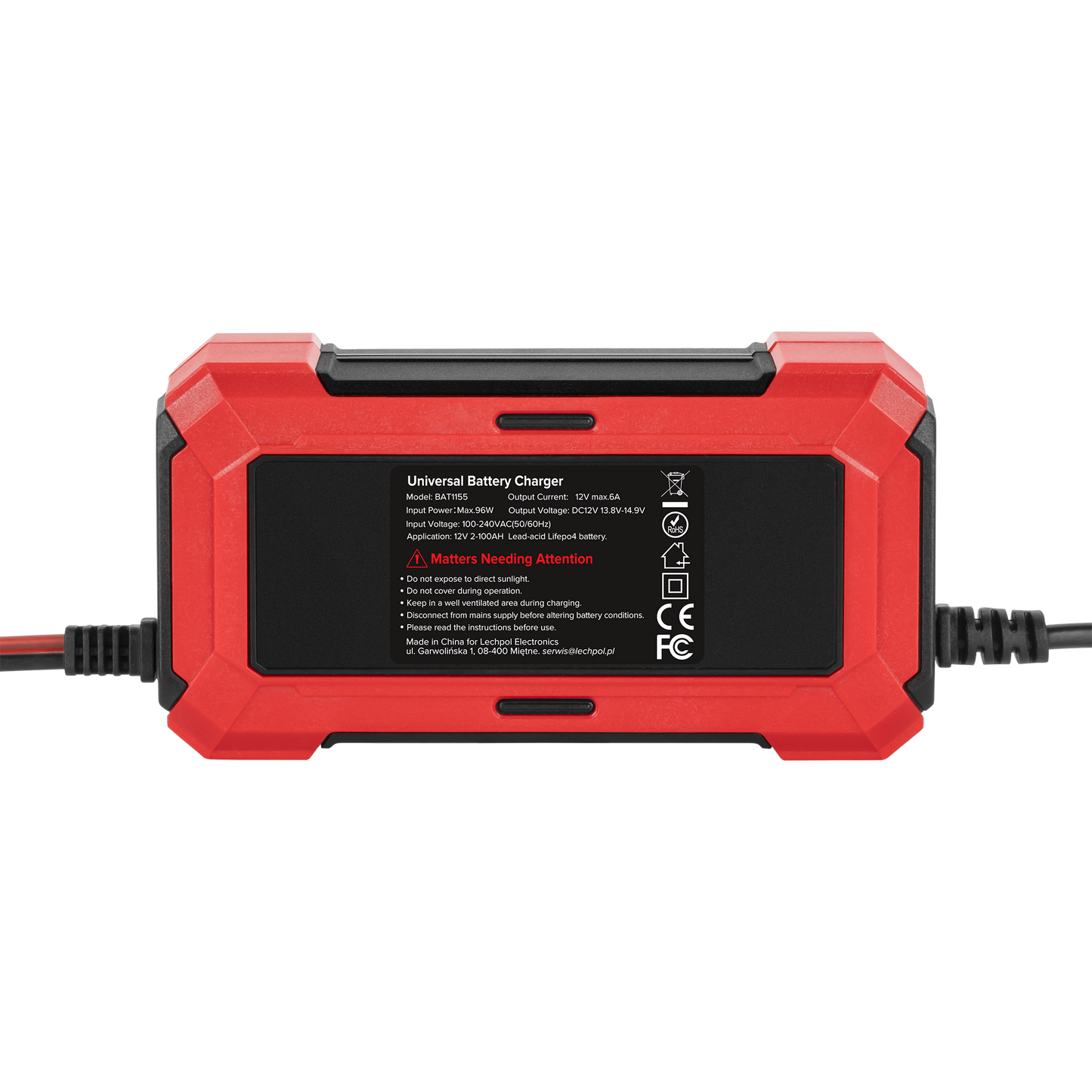 Rebel Universal Charger for AGM/LifePo4 Gel Batteries (2–100 Ah) – image 4