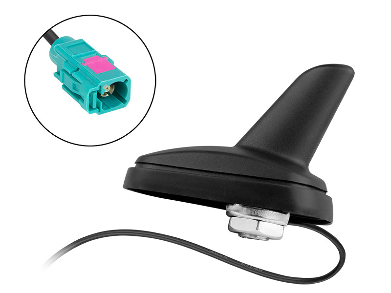Blow Radio-controlled – 22-687# Fiat Fakra Shark Car Antenna, 1 m, AM/FM