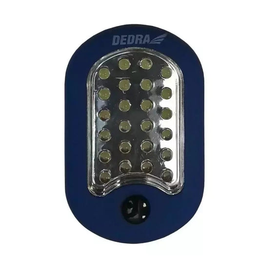 Dedra Flashlights, hand lamps, headlamps, tourist – 24+3 LED Flashlight with Batteries