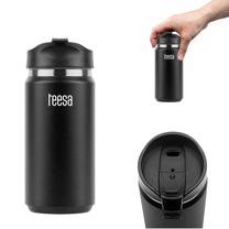 Teesa Thermal mugs, thermoses and bottles – TEESA thermal mug 350ml black – image 4