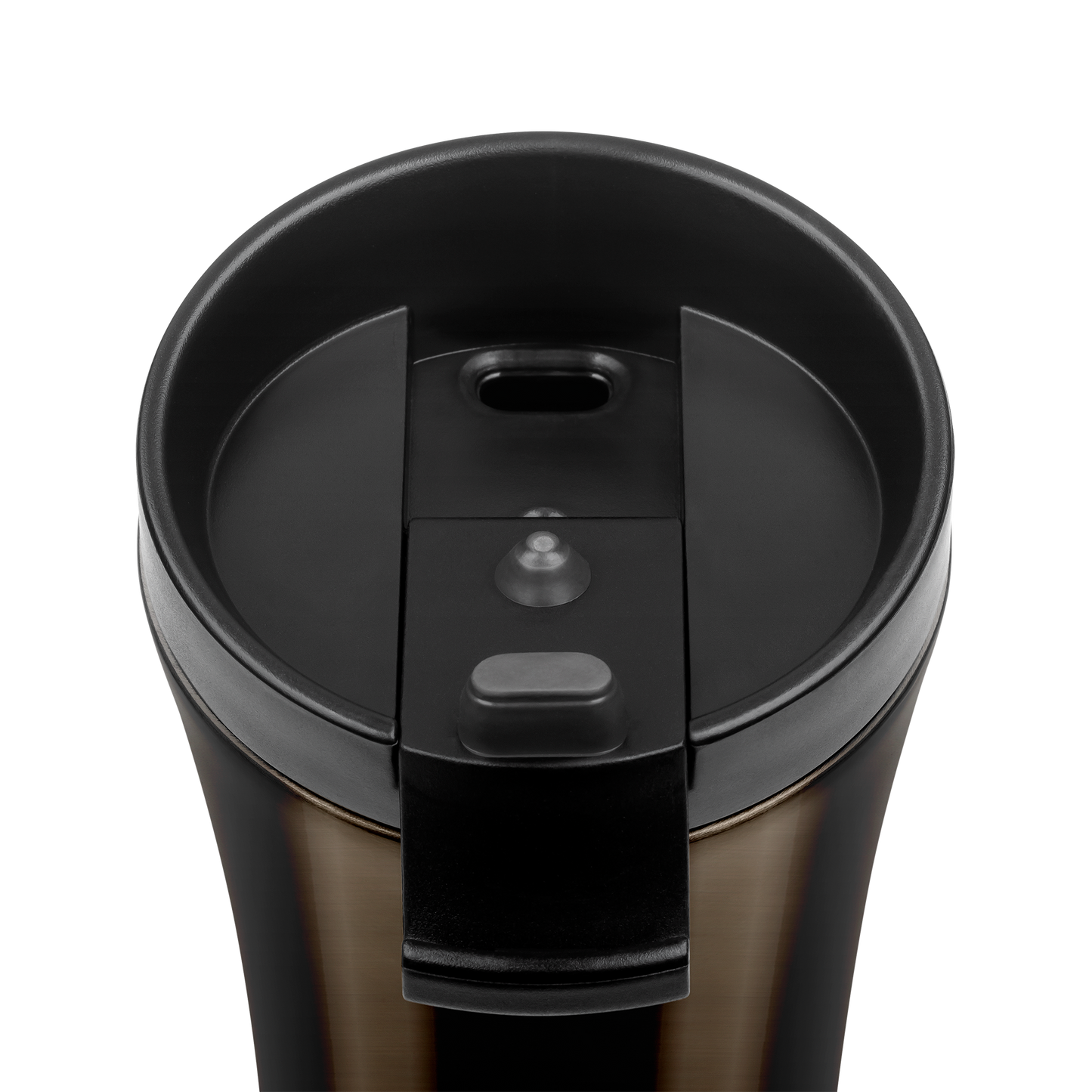 Teesa Thermal mugs, thermoses and – TEESA thermal mug 500ml dark brown – image 2